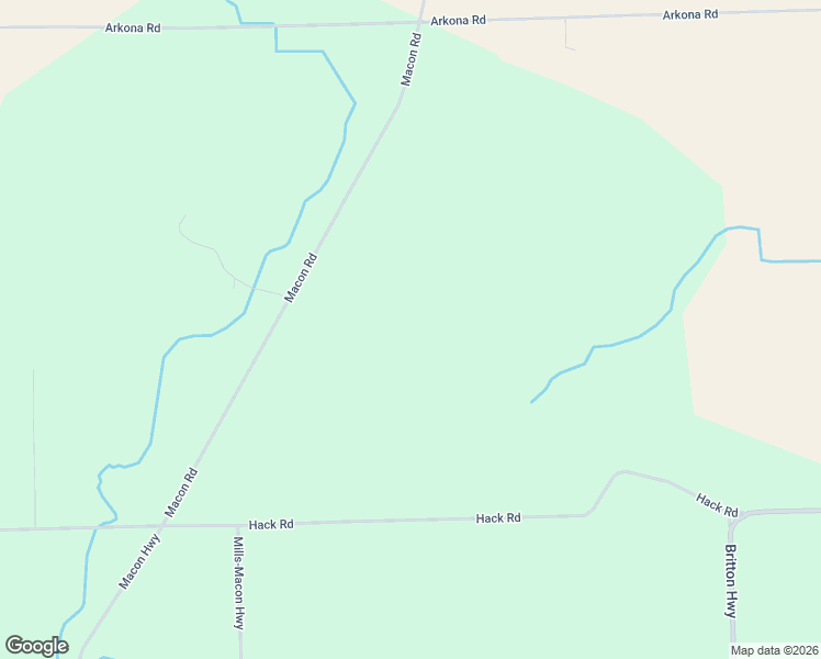 map of restaurants, bars, coffee shops, grocery stores, and more near 13591 Macon Road in Saline
