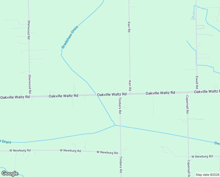 map of restaurants, bars, coffee shops, grocery stores, and more near 7184 Oakville Waltz Road in Carleton