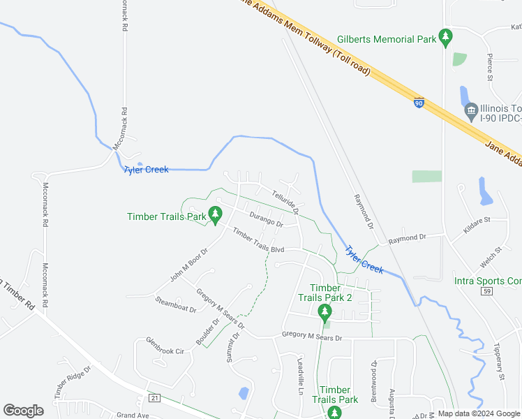 map of restaurants, bars, coffee shops, grocery stores, and more near 142 Durango Drive in Gilberts