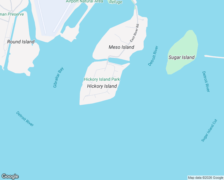 map of restaurants, bars, coffee shops, grocery stores, and more near 29845 E River Rd in Grosse Ile Township