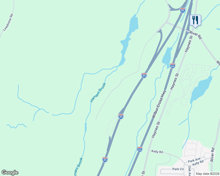 map of restaurants, bars, coffee shops, grocery stores, and more near 60 Shattuck Road in Sturbridge