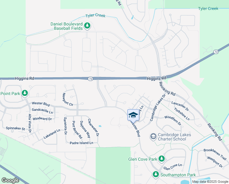 map of restaurants, bars, coffee shops, grocery stores, and more near 1149 White Pine Trail in Pingree Grove