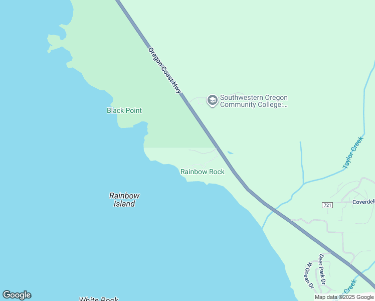 map of restaurants, bars, coffee shops, grocery stores, and more near 17744 U.S. 101 in Brookings