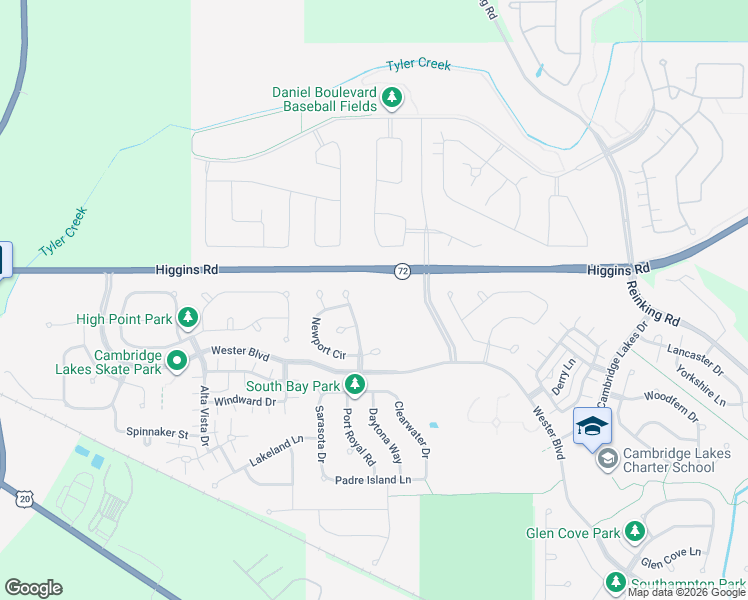 map of restaurants, bars, coffee shops, grocery stores, and more near 1433 Lighthouse Lane in Pingree Grove