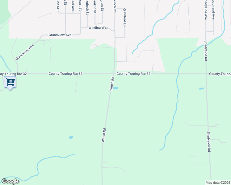 map of restaurants, bars, coffee shops, grocery stores, and more near 2042 Winch Road in Lakewood