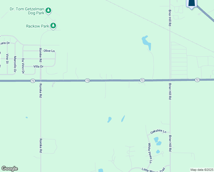 map of restaurants, bars, coffee shops, grocery stores, and more near 44W985 Illinois 72 in Hampshire