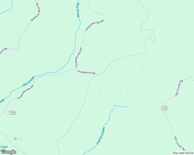 map of restaurants, bars, coffee shops, grocery stores, and more near 97040 Henderson Road in Brookings