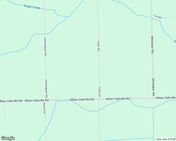 map of restaurants, bars, coffee shops, grocery stores, and more near 7311 Milan-Oakville Road in Milan