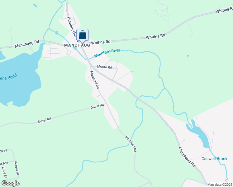 map of restaurants, bars, coffee shops, grocery stores, and more near 58 Main Street in Sutton