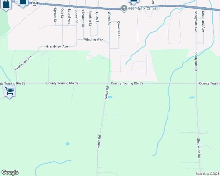 map of restaurants, bars, coffee shops, grocery stores, and more near 2042 Winch Road in Lakewood