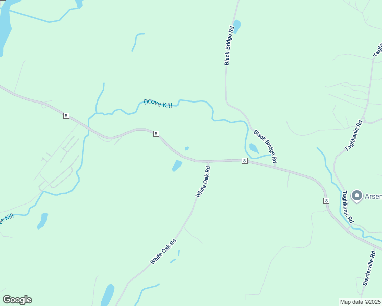 map of restaurants, bars, coffee shops, grocery stores, and more near 2022 County Route 8 in Columbia County