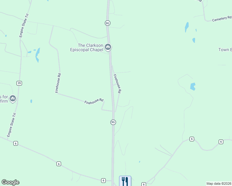 map of restaurants, bars, coffee shops, grocery stores, and more near 42 Firehouse Rd in Germantown