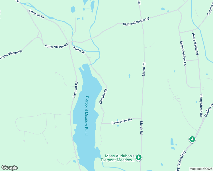 map of restaurants, bars, coffee shops, grocery stores, and more near 54 Klondike Road in Dudley