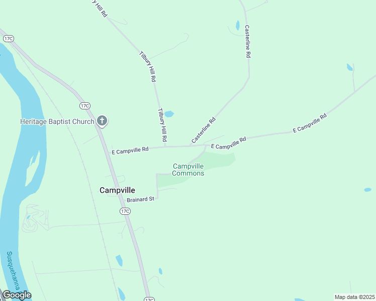 map of restaurants, bars, coffee shops, grocery stores, and more near 400 East Campville Road in Endicott