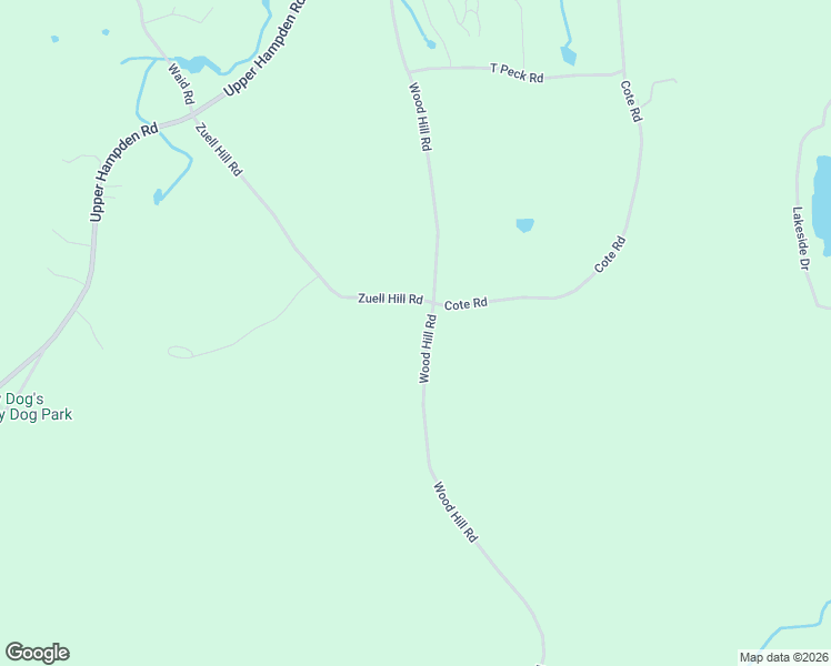 map of restaurants, bars, coffee shops, grocery stores, and more near 99 Wood Hill Road in Monson