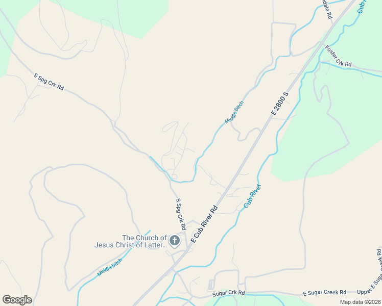map of restaurants, bars, coffee shops, grocery stores, and more near 306 Spring Creek Road in Preston