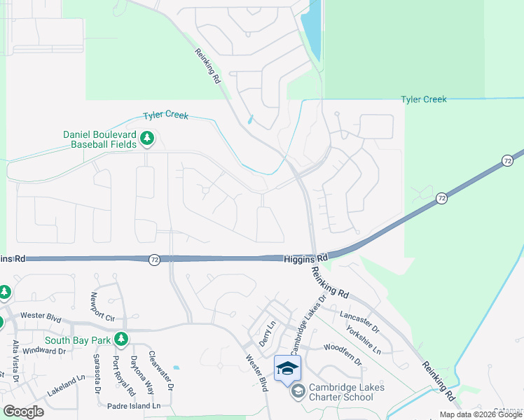 map of restaurants, bars, coffee shops, grocery stores, and more near 1810 Andrew Drive in Pingree Grove