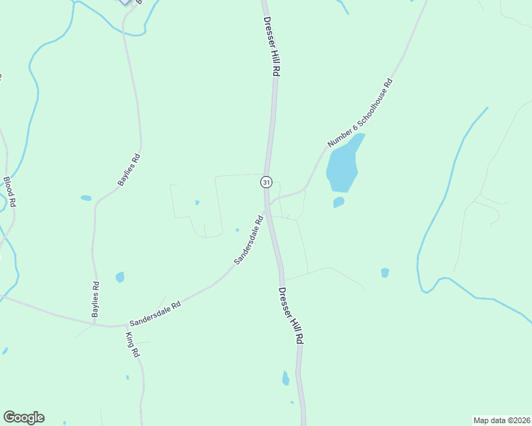 map of restaurants, bars, coffee shops, grocery stores, and more near 290 Dresser Hill Road in Charlton