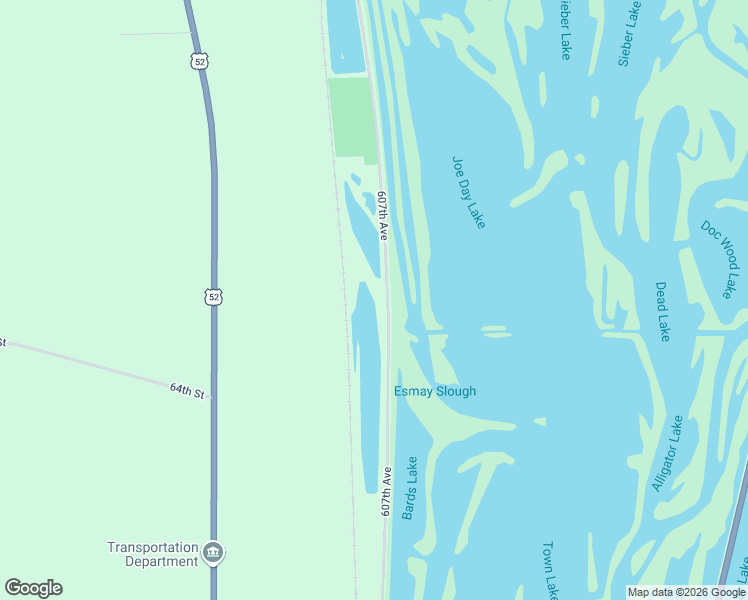 map of restaurants, bars, coffee shops, grocery stores, and more near 6158 607th Avenue in Sabula