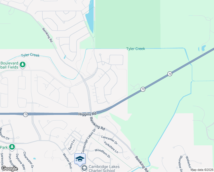 map of restaurants, bars, coffee shops, grocery stores, and more near 1713 Francis Drive in Pingree Grove