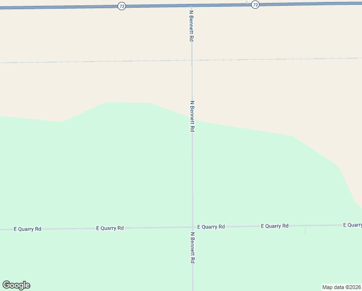 map of restaurants, bars, coffee shops, grocery stores, and more near 4890 North Bennett Road in Monroe Center
