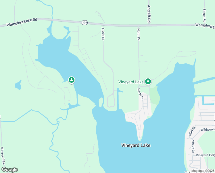 map of restaurants, bars, coffee shops, grocery stores, and more near 399 Oakwood Drive in Brooklyn
