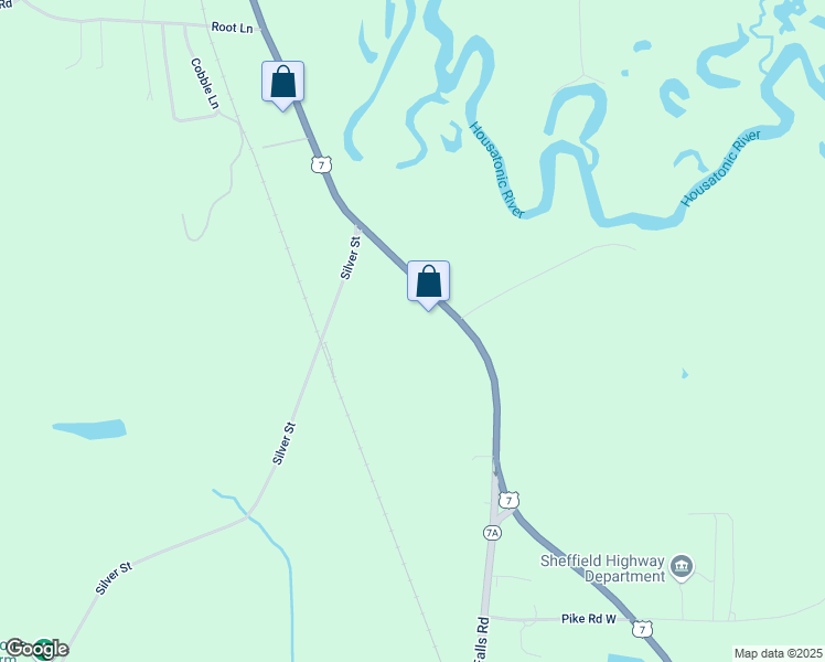 map of restaurants, bars, coffee shops, grocery stores, and more near 534 S Main St in Sheffield