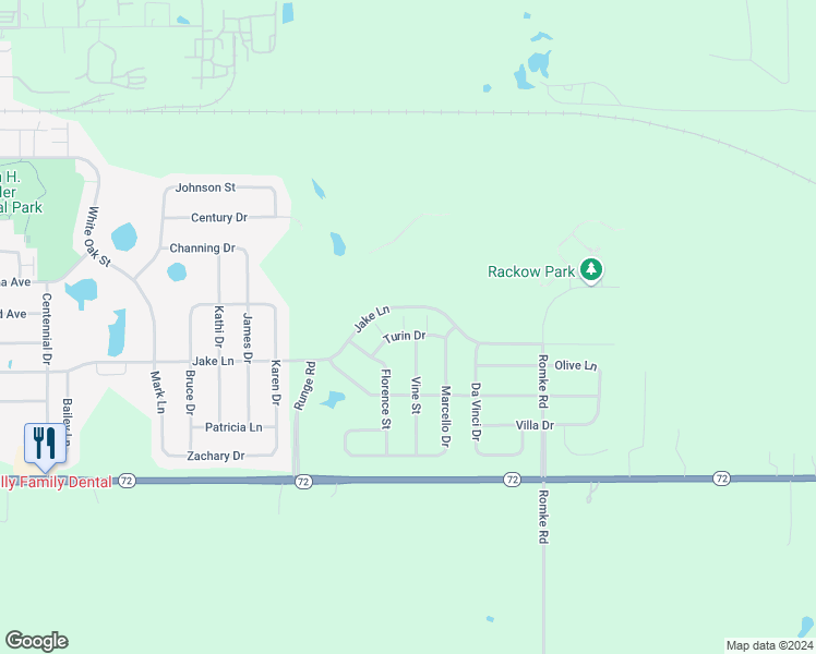 map of restaurants, bars, coffee shops, grocery stores, and more near 1068 Turin Drive in Hampshire