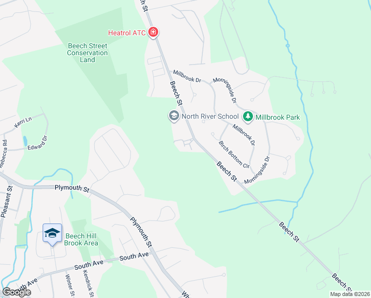 map of restaurants, bars, coffee shops, grocery stores, and more near 203 Standpipe Drive in Rockland