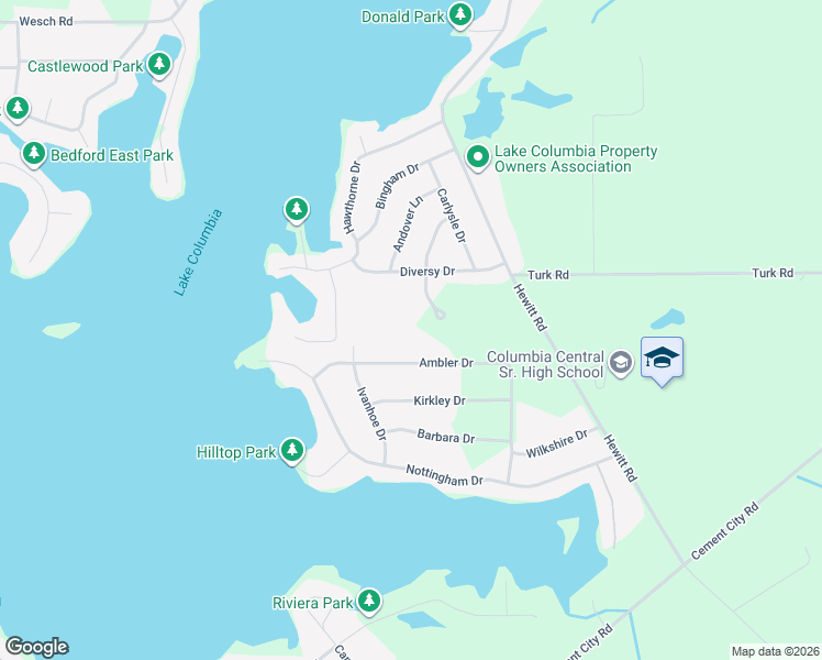 map of restaurants, bars, coffee shops, grocery stores, and more near 228 Ambler Drive in Brooklyn