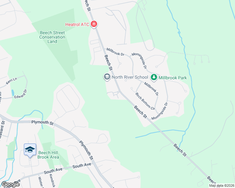 map of restaurants, bars, coffee shops, grocery stores, and more near 203 Standpipe Drive in Rockland