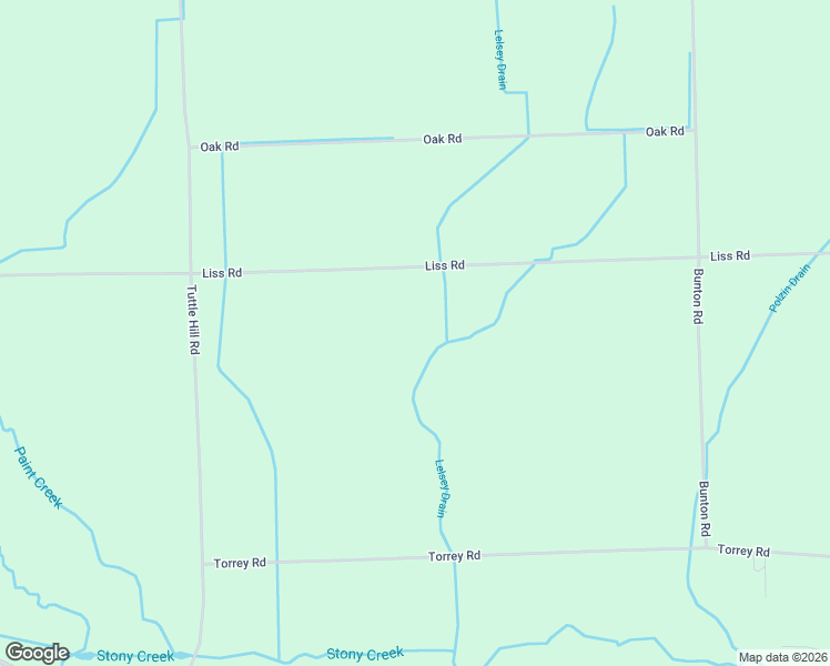 map of restaurants, bars, coffee shops, grocery stores, and more near 9380 Liss Road in Willis