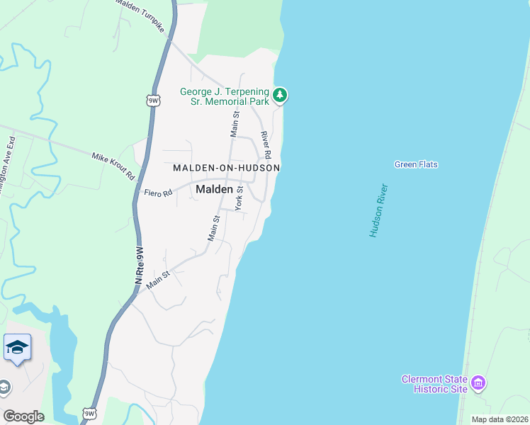 map of restaurants, bars, coffee shops, grocery stores, and more near 98 River Road in Saugerties