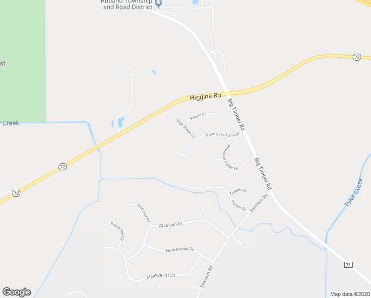 map of restaurants, bars, coffee shops, grocery stores, and more near 15N873 Meadow Court in Hampshire