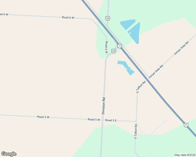 map of restaurants, bars, coffee shops, grocery stores, and more near 3184 County Road 29 in Kingsville