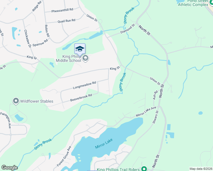 map of restaurants, bars, coffee shops, grocery stores, and more near 1 Forest Lane in Norfolk