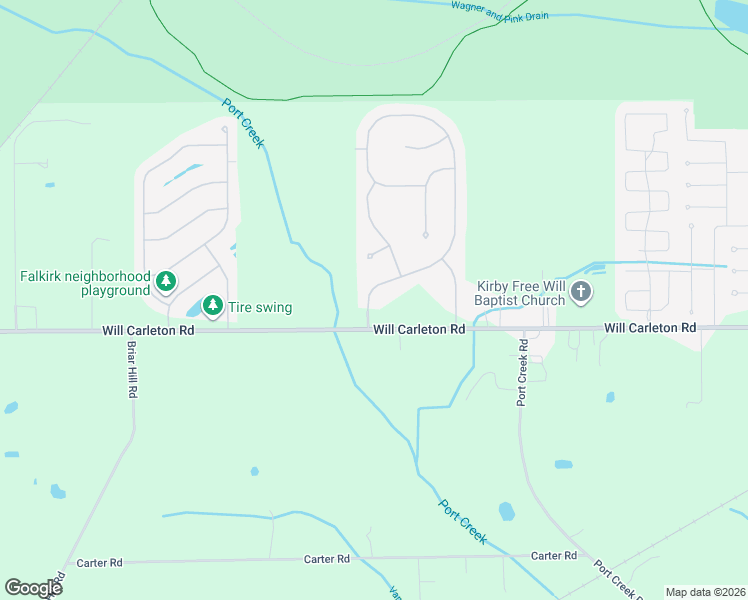 map of restaurants, bars, coffee shops, grocery stores, and more near 27993 South Mockingbird Drive in Flat Rock