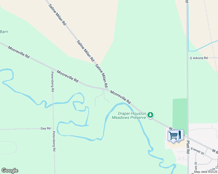 map of restaurants, bars, coffee shops, grocery stores, and more near 690 Mooreville Road in Milan
