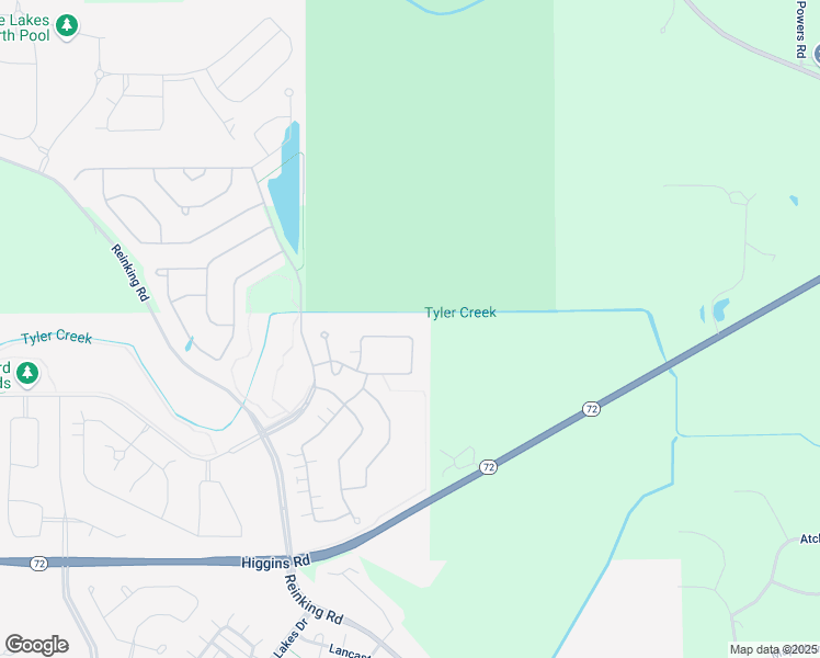 map of restaurants, bars, coffee shops, grocery stores, and more near 530 Fall Circle in Pingree Grove