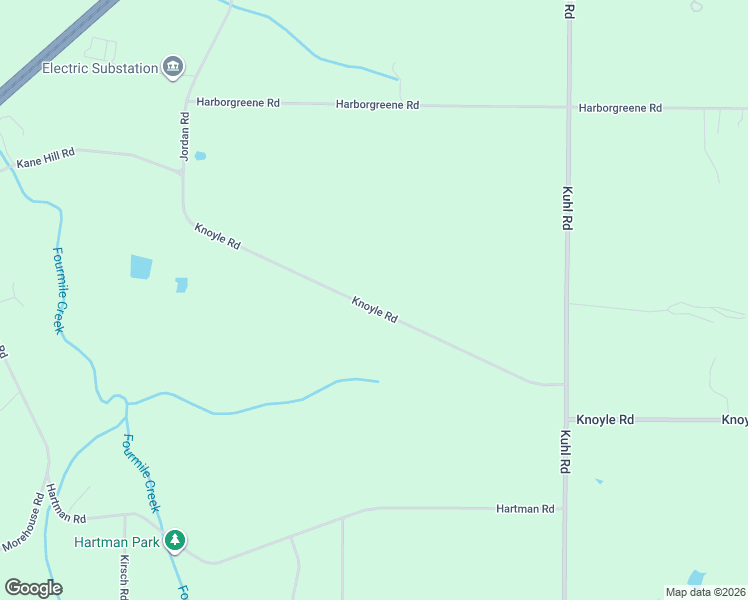 map of restaurants, bars, coffee shops, grocery stores, and more near 4074 Knoyle Rd in Erie