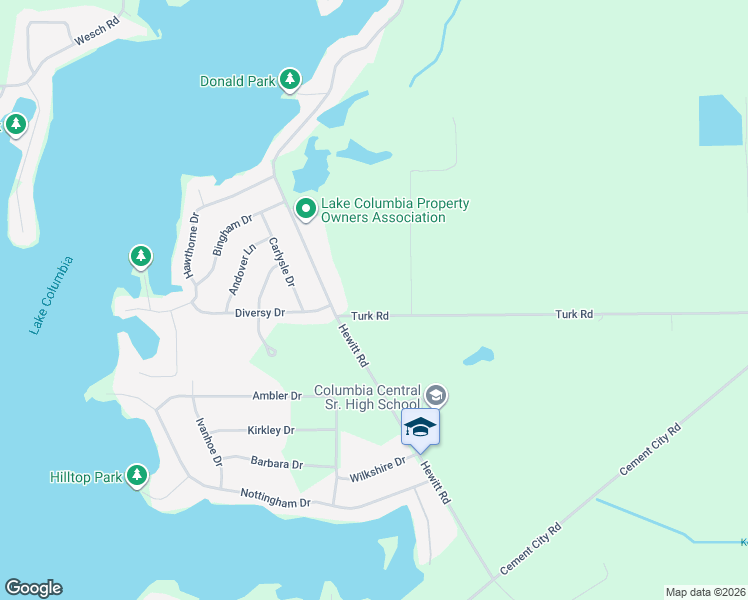 map of restaurants, bars, coffee shops, grocery stores, and more near 7120 Turk Road in Brooklyn