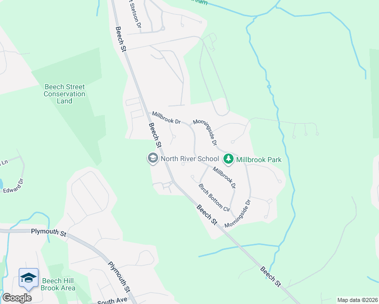 map of restaurants, bars, coffee shops, grocery stores, and more near 19 Millbrook Drive in Rockland