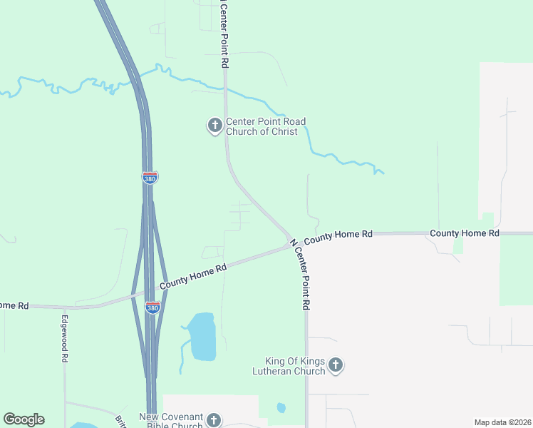map of restaurants, bars, coffee shops, grocery stores, and more near 3215 North Center Point Road in Marion