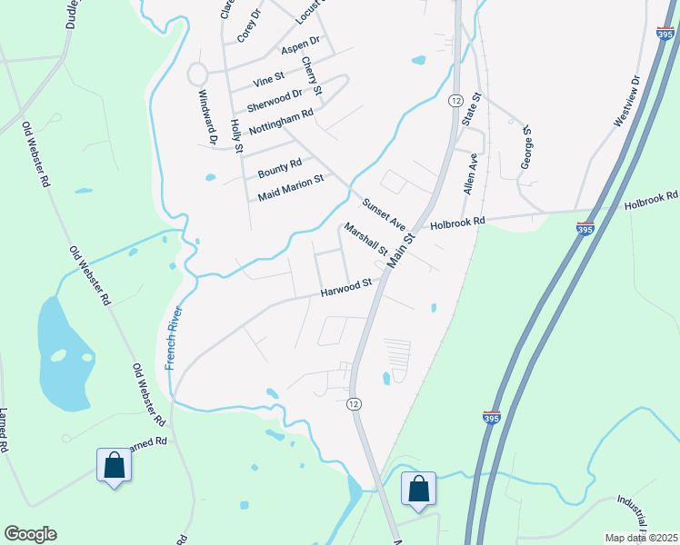 map of restaurants, bars, coffee shops, grocery stores, and more near 5 Bacon Street in Oxford