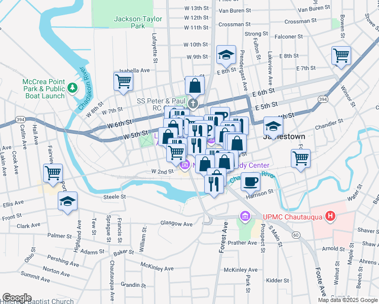 120 West 3rd Street, Jamestown NY Walk Score