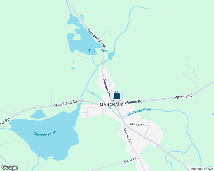 map of restaurants, bars, coffee shops, grocery stores, and more near 1 1/2 Ledge Street in Sutton