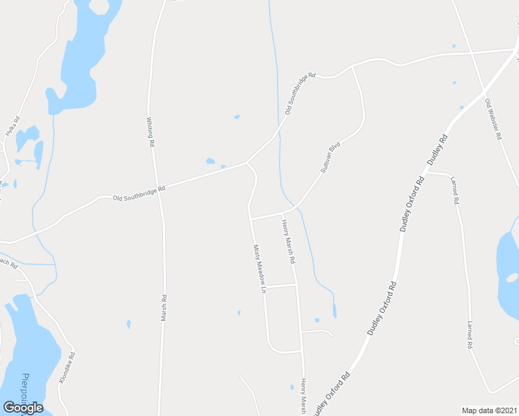 map of restaurants, bars, coffee shops, grocery stores, and more near 42B Sullivan Boulevard in Oxford