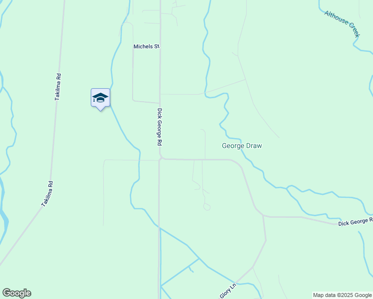 map of restaurants, bars, coffee shops, grocery stores, and more near 3706 Dick George Road in Cave Junction