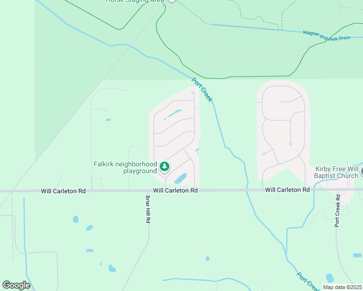 map of restaurants, bars, coffee shops, grocery stores, and more near 31225 Handsomer Drive in Flat Rock
