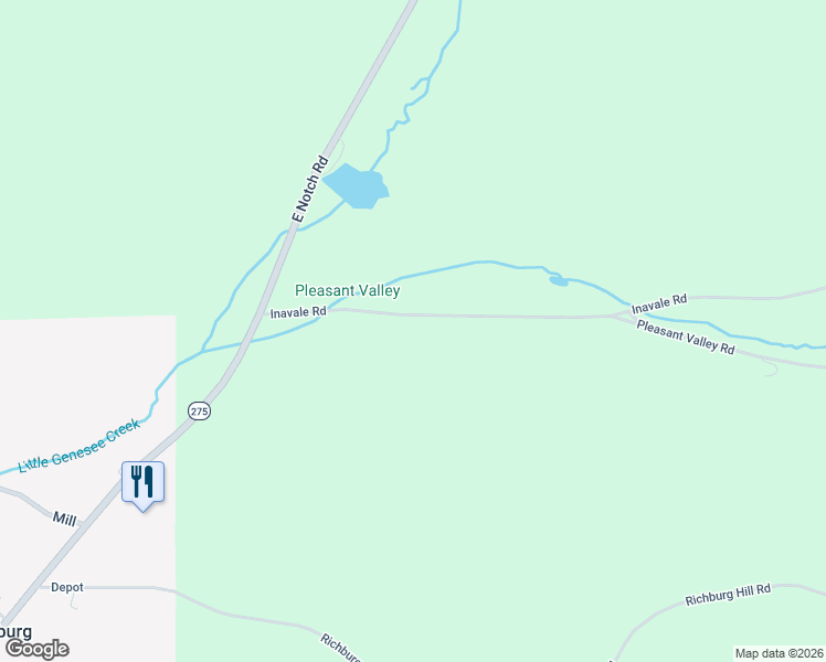 map of restaurants, bars, coffee shops, grocery stores, and more near 7060 County Road 8 in Wirt